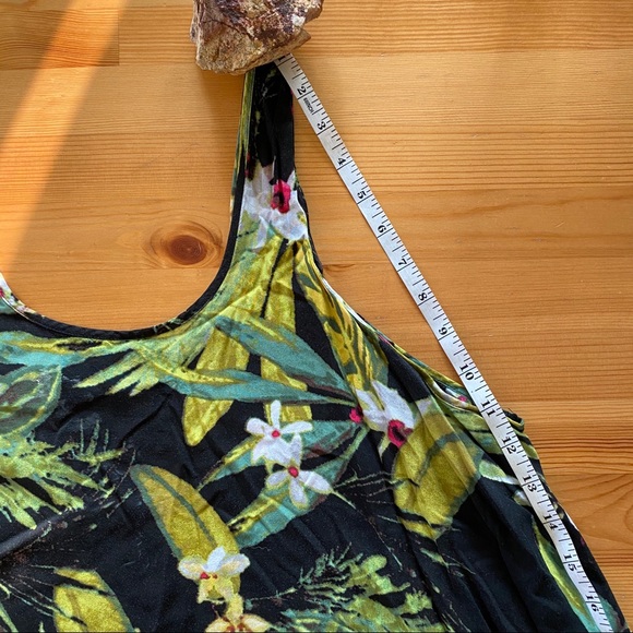 NWOT Urban Outfitters Sleeveless Tropical Tunic - Picture 5 of 7